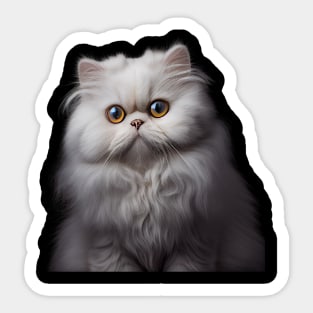 Persian Cat - A Sweet Gift Idea For All Cat Lovers And Cat Moms Sticker